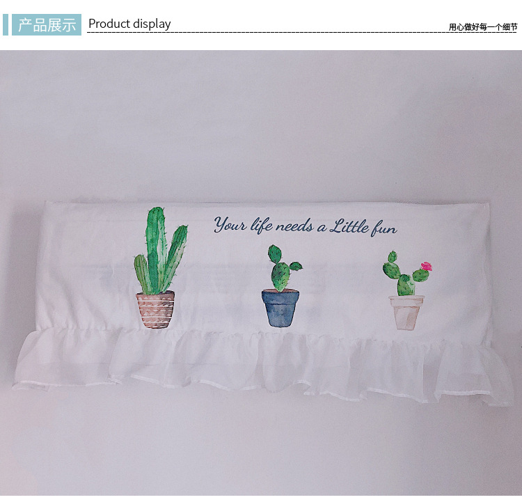 Hanging Air-Conditioner Cover Chiffon Confinement Cover Lengthened Windshield New Nordic Wall-Mounted Air Conditioner Cover Always-on Hanging Air-Conditioner Cover Chiffon Confinement Cover Lengthened Windshield New Nordic Wall-Mounted Air Conditioner Cover Always-on