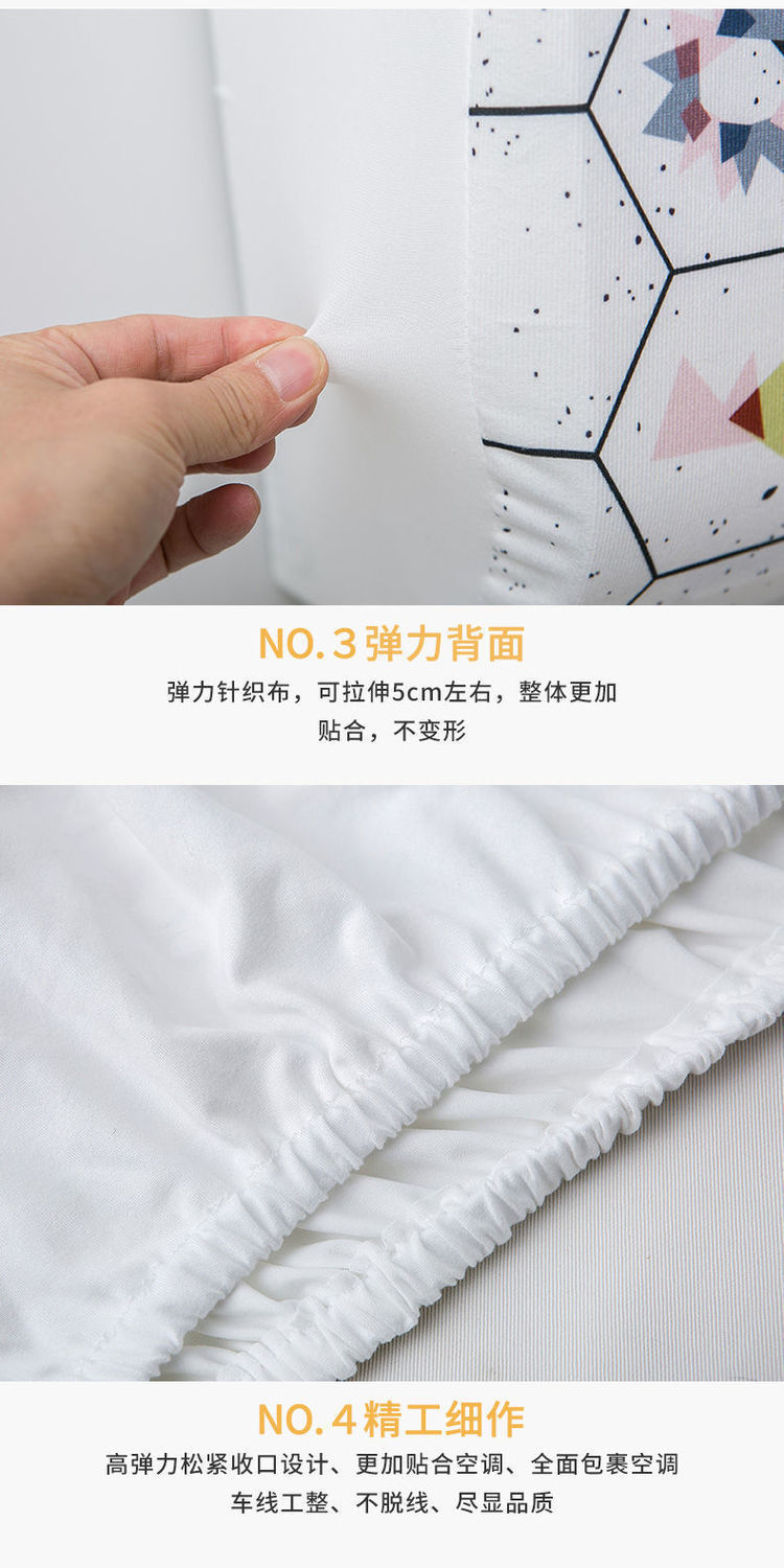 Hanging Air Conditioning Dust Cover Ins Style All Surrounded Fabric Air Conditioner Cover Universal Living Room Bedroom Hanging Airconditioner Air Conditioner Cover