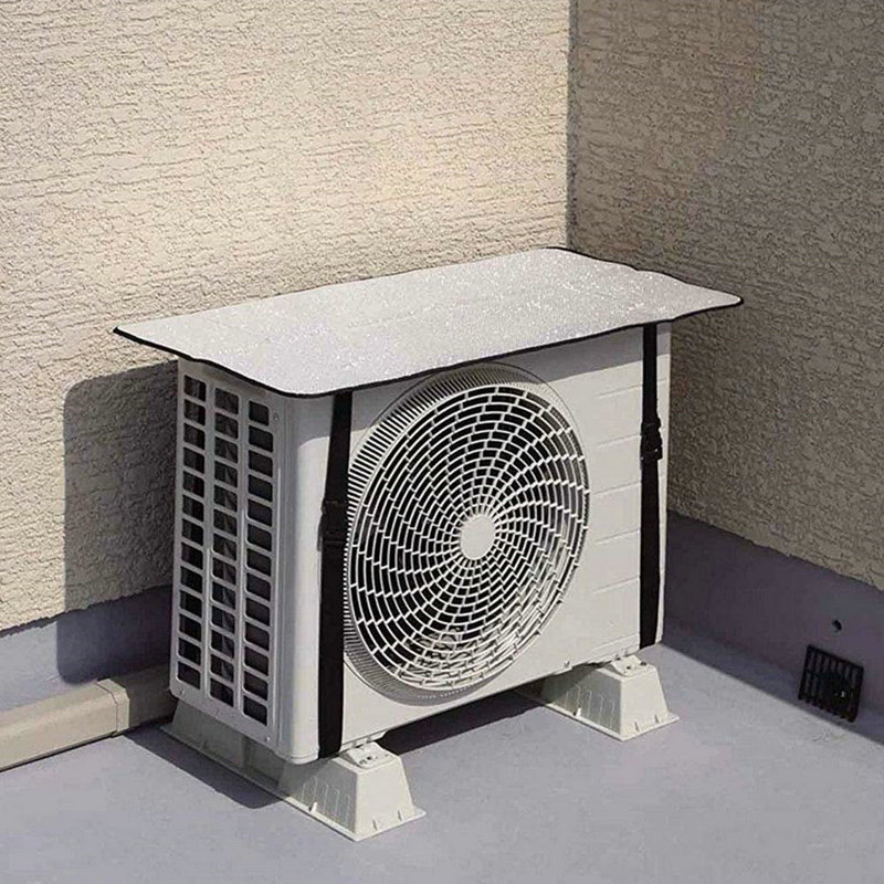 AC Condenser Cover Outdoor Condenser Cover Air Conditioning Outdoor Condenser Rain Block Board Aluminum Foil Air Conditioner Cover Rain Shading General Air Conditioner Cover AC Condenser Cover Outdoor Condenser Cover Air Conditioning Outdoor Condenser Rain Block Board Aluminum Foil Air Conditioner Cover Rain Shading General Air Conditioner Cover