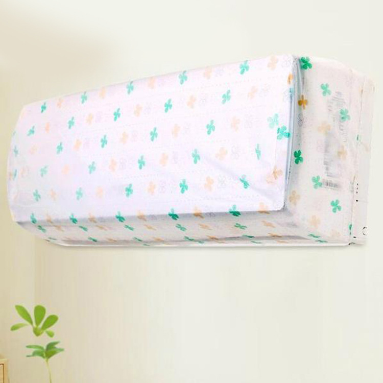 Air Conditioning Dust Cover Hanging Air Conditioner Cover Home Cartoon Indoor Bedroom All-Inclusive Wall-Mounted Protective Cover Air Conditioner Cover