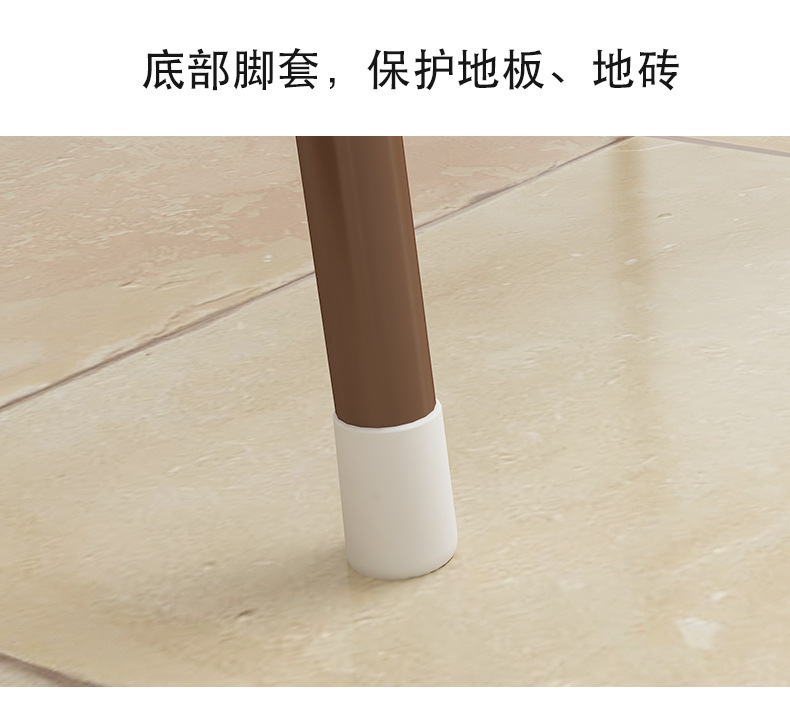 Iron clothes hanger floor coat and hat rack household clothes indoor and outdoor multi-functional clothes hanger Iron clothes hanger floor coat and hat rack household clothes indoor and outdoor multi-functional clothes hanger