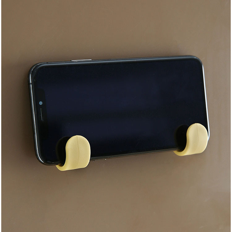 Nordic Style Wall-Mounted Adhesive Clothes Hook Household Seamless Punch-Free Clothes Hanger Clothes Hook Mini J-Type Hook behind the Door Coat Hook