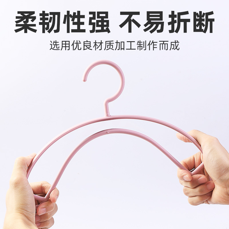 Coat hanger 10 for Household Seamless Coat hanger hooks hooks for clothes hanger Clothes hanger support for