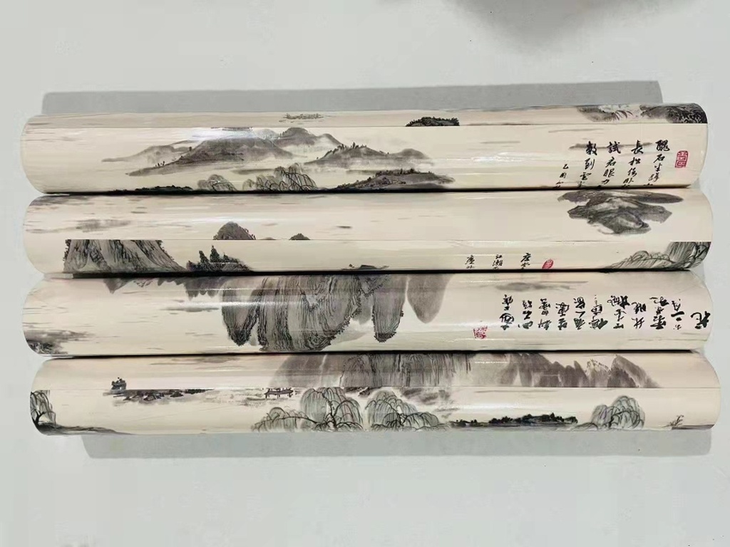 Landscape Calligraphy and Painting Chinese Style Wallpaper Tea Room Classical Background Wall New Chinese Style Wallpaper Restaurant Waterproof Study Hallway Landscape Calligraphy and Painting Chinese Style Wallpaper Tea Room Classical Background Wall New Chinese Style Wallpaper Restaurant Waterproof Study Hallway