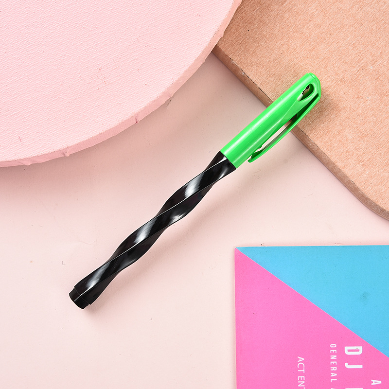 Creative Spiral Pen Holder Middle School Student Practice Pen for Calligraphy Writing Smooth Signature Pen Box Gift Pen Stationery Customization Wholesale Creative Spiral Pen Holder Middle School Student Practice Pen for Calligraphy Writing Smooth Signature Pen Box Gift Pen Stationery Customization Wholesale