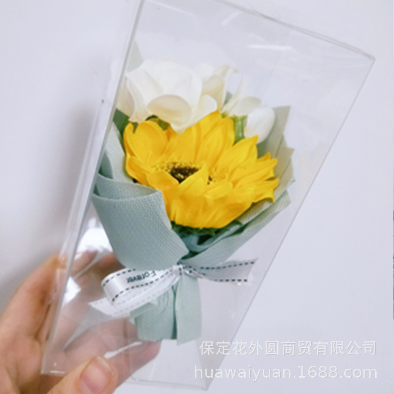 Refrigerator Sticker Decoration Mini Bouquet Soap Car Car Perfume Clip Valentine&#039;s Day Event Gift Gift with Hand Gift