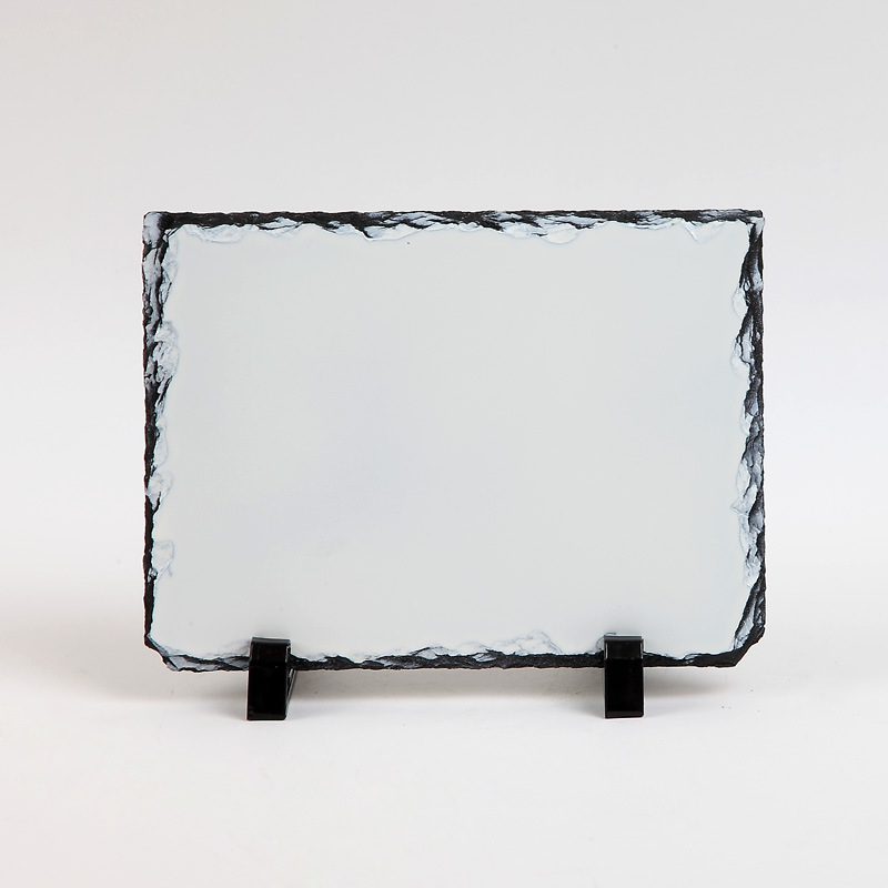 Thermal Transfer Lithographs 12 × 22 Creative Diiy Blank Slate Painting Stone Painting Photo Frame Customization Wholesale