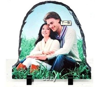 Thermal Transfer Lithographs 12 × 22 Creative Diiy Blank Slate Painting Stone Painting Photo Frame Customization Wholesale
