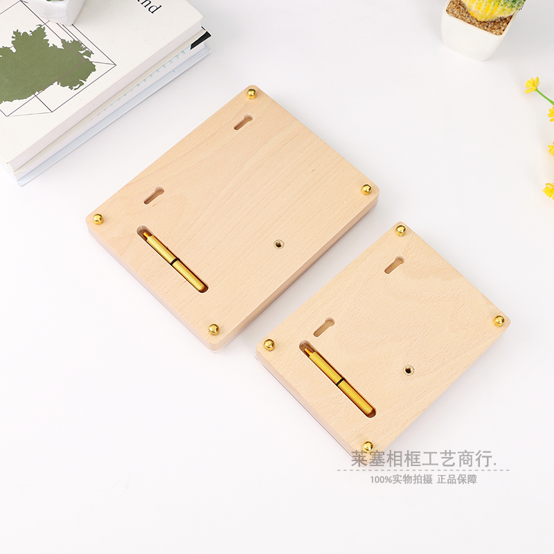 Creative Wooden Licensing Authority Customized Honor Medal Customized Excellent Staff Awards Veterans Souvenir Medal Photo Frame