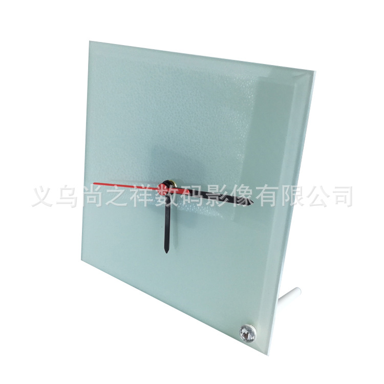 Factory Direct Sales Thermal Transfer Printing Crystal Watch Glass Painting Studio Crystal Glass of Photo Frame Photo Frame Consumables Wholesale