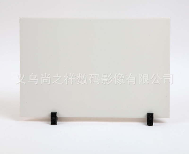 Creative Rectangle Ceramic Porcelain Plate 15*20 Processing Custom Printing Thermal Transfer Tile Porcelain Craft Wholesale
