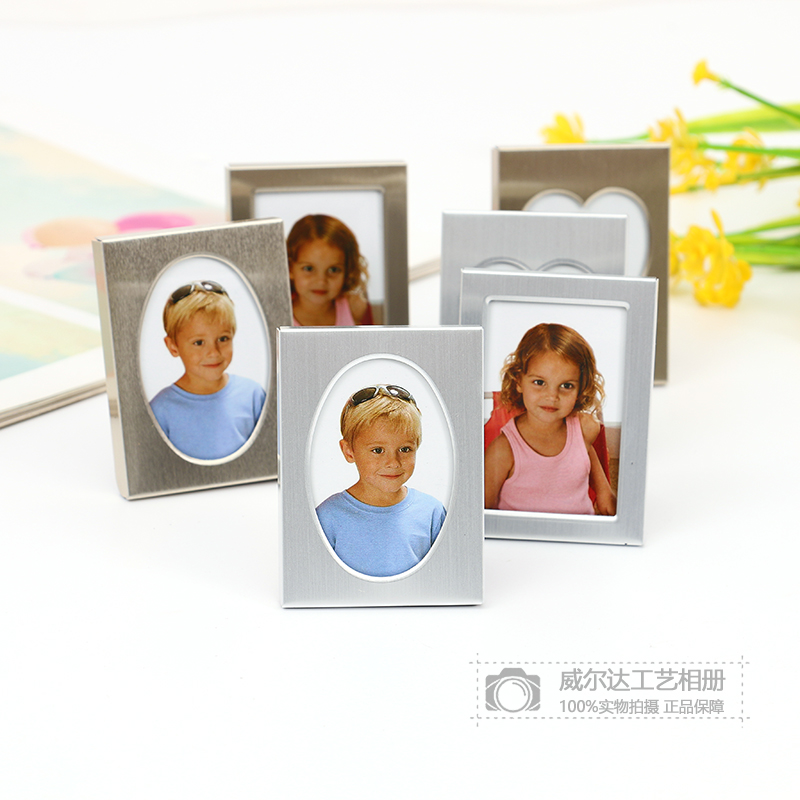 Modern Metal Photo Frame Home Decorations and Accessories Mini European Aluminum Alloy Frame Wholesale Custom Manufacturer