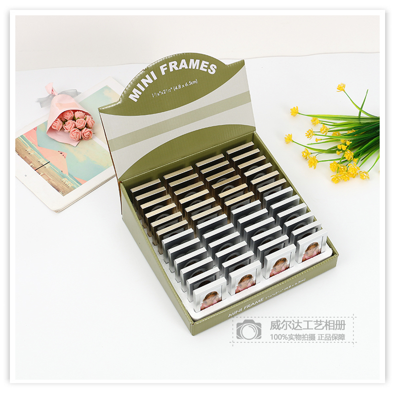 Modern Metal Photo Frame Home Decorations and Accessories Mini European Aluminum Alloy Frame Wholesale Custom Manufacturer
