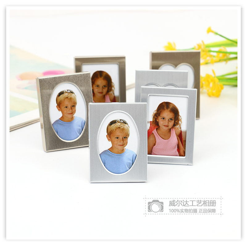 Modern Metal Photo Frame Home Decorations and Accessories Mini European Aluminum Alloy Frame Wholesale Custom Manufacturer