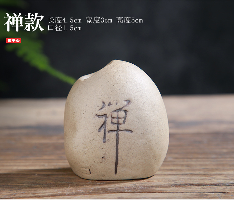 Porcelain craft Crafts Decoration Home Decorations Mini Desktop Hydrocotyle Ceramic Small Vase Flower Holder Porcelain craft Crafts Decoration Home Decorations Mini Desktop Hydrocotyle Ceramic Small Vase Flower Holder