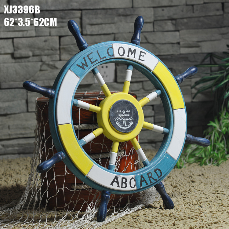 Special sale on 62cm Mediterranean Landmark Helmsman Bar Wall Pendant
