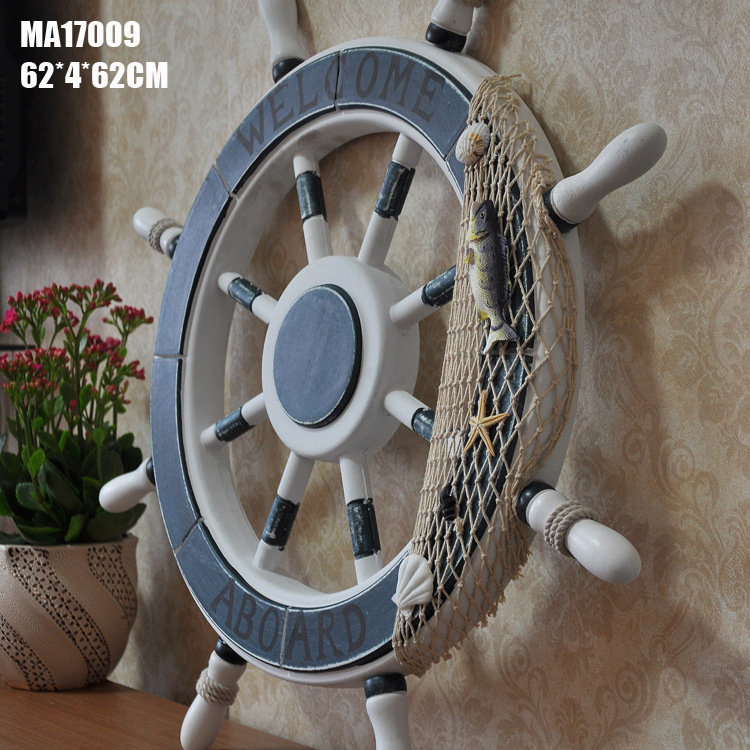 Special sale on 62cm Mediterranean Landmark Helmsman Bar Wall Pendant