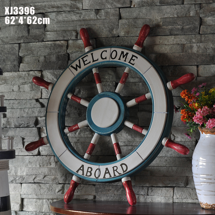 Special sale on 62cm Mediterranean Landmark Helmsman Bar Wall Pendant