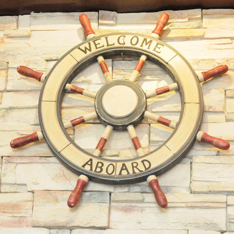 Special sale on 62cm Mediterranean Landmark Helmsman Bar Wall Pendant