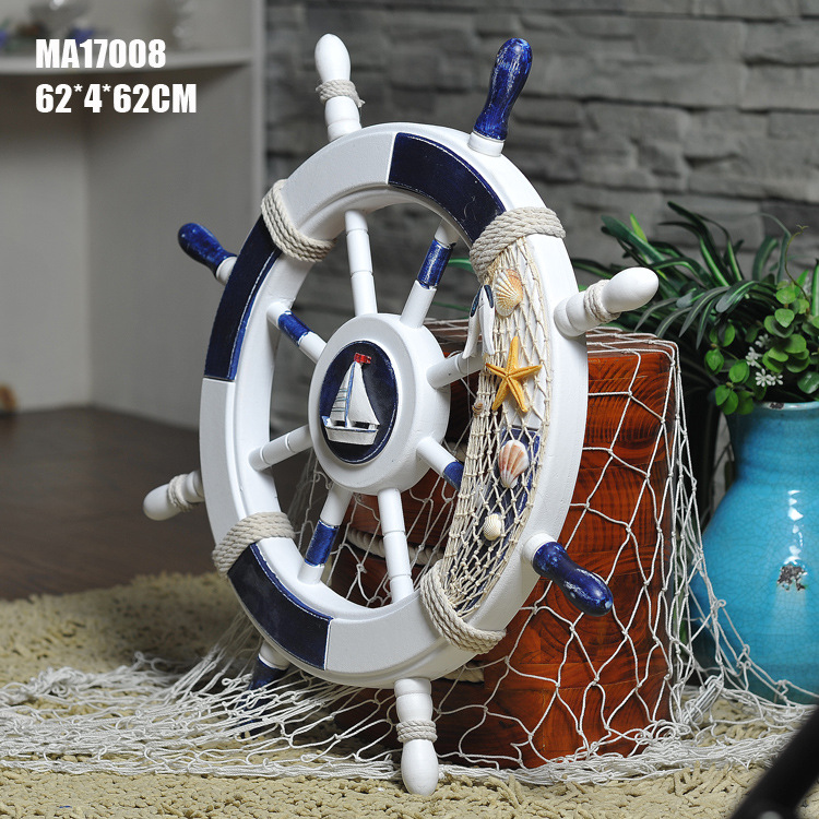 Special sale on 62cm Mediterranean Landmark Helmsman Bar Wall Pendant