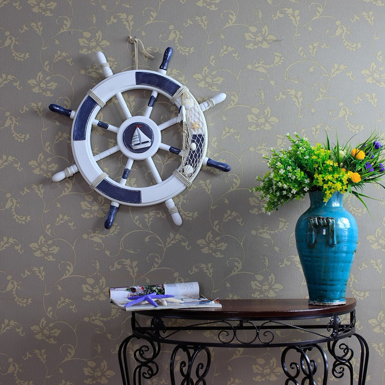 Special sale on 62cm Mediterranean Landmark Helmsman Bar Wall Pendant
