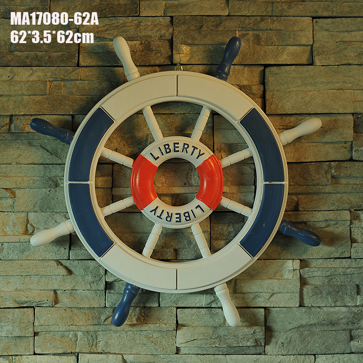 Special sale on 62cm Mediterranean Landmark Helmsman Bar Wall Pendant