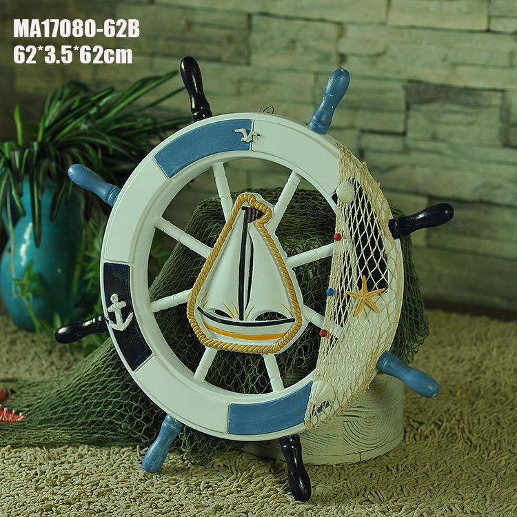 Special sale on 62cm Mediterranean Landmark Helmsman Bar Wall Pendant