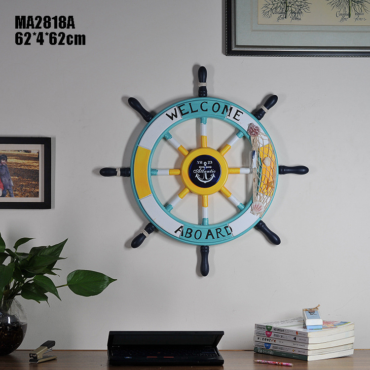 Special sale on 62cm Mediterranean Landmark Helmsman Bar Wall Pendant