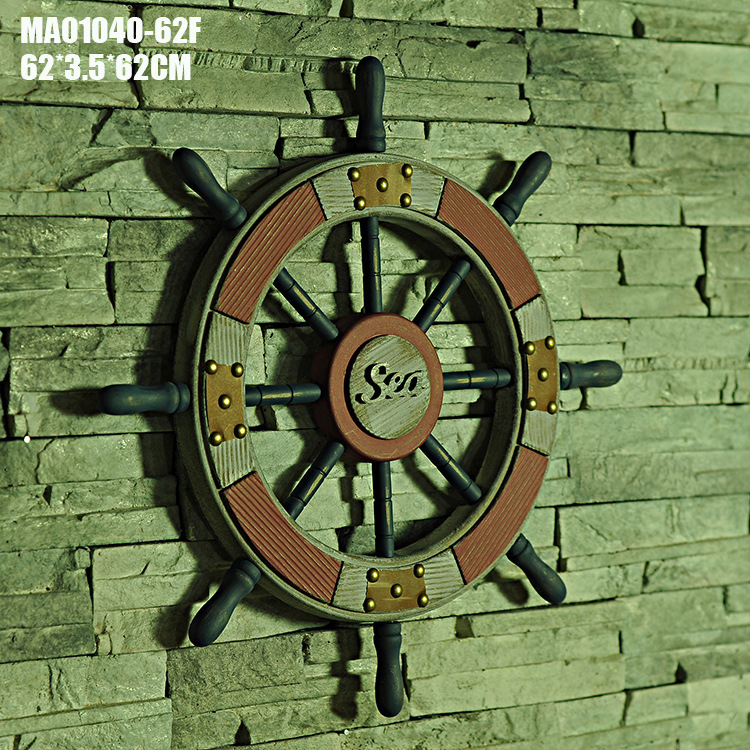 Special sale on 62cm Mediterranean Landmark Helmsman Bar Wall Pendant
