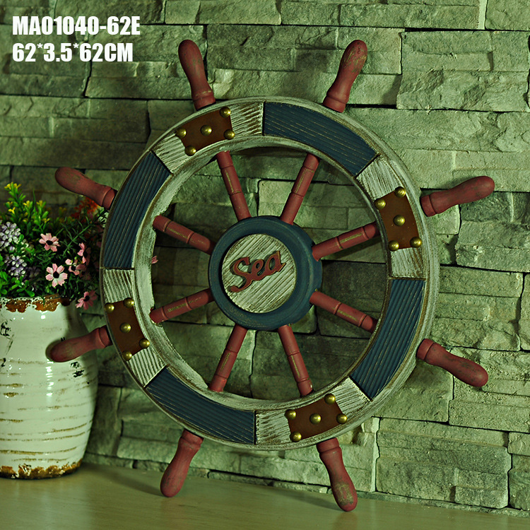 Special sale on 62cm Mediterranean Landmark Helmsman Bar Wall Pendant