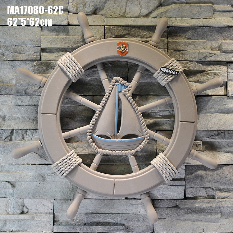 Special sale on 62cm Mediterranean Landmark Helmsman Bar Wall Pendant
