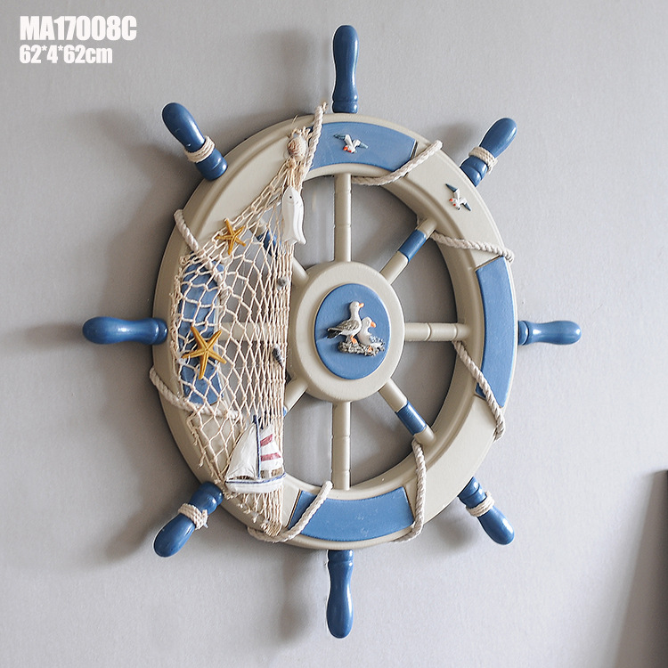 Special sale on 62cm Mediterranean Landmark Helmsman Bar Wall Pendant