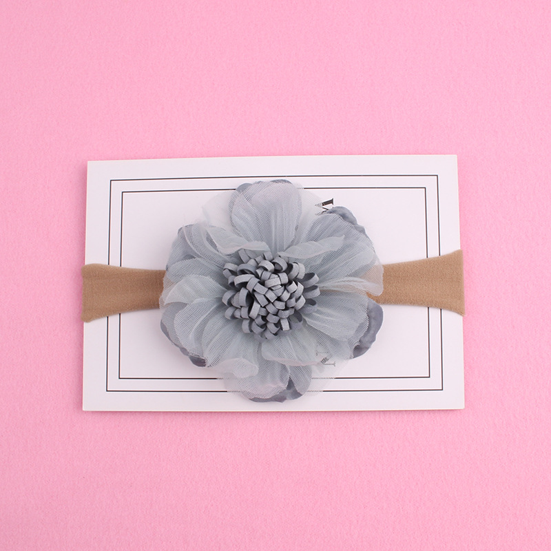 New European and American Style Lace Mesh Multi-Color Artificial Flower Children's Hair Band Photo Studio Photography Baby Princess Hair Band Hair Accessories New European and American Style Lace Mesh Multi-Color Artificial Flower Children's Hair Band Photo Studio Photography Baby Princess Hair Band Hair Accessories