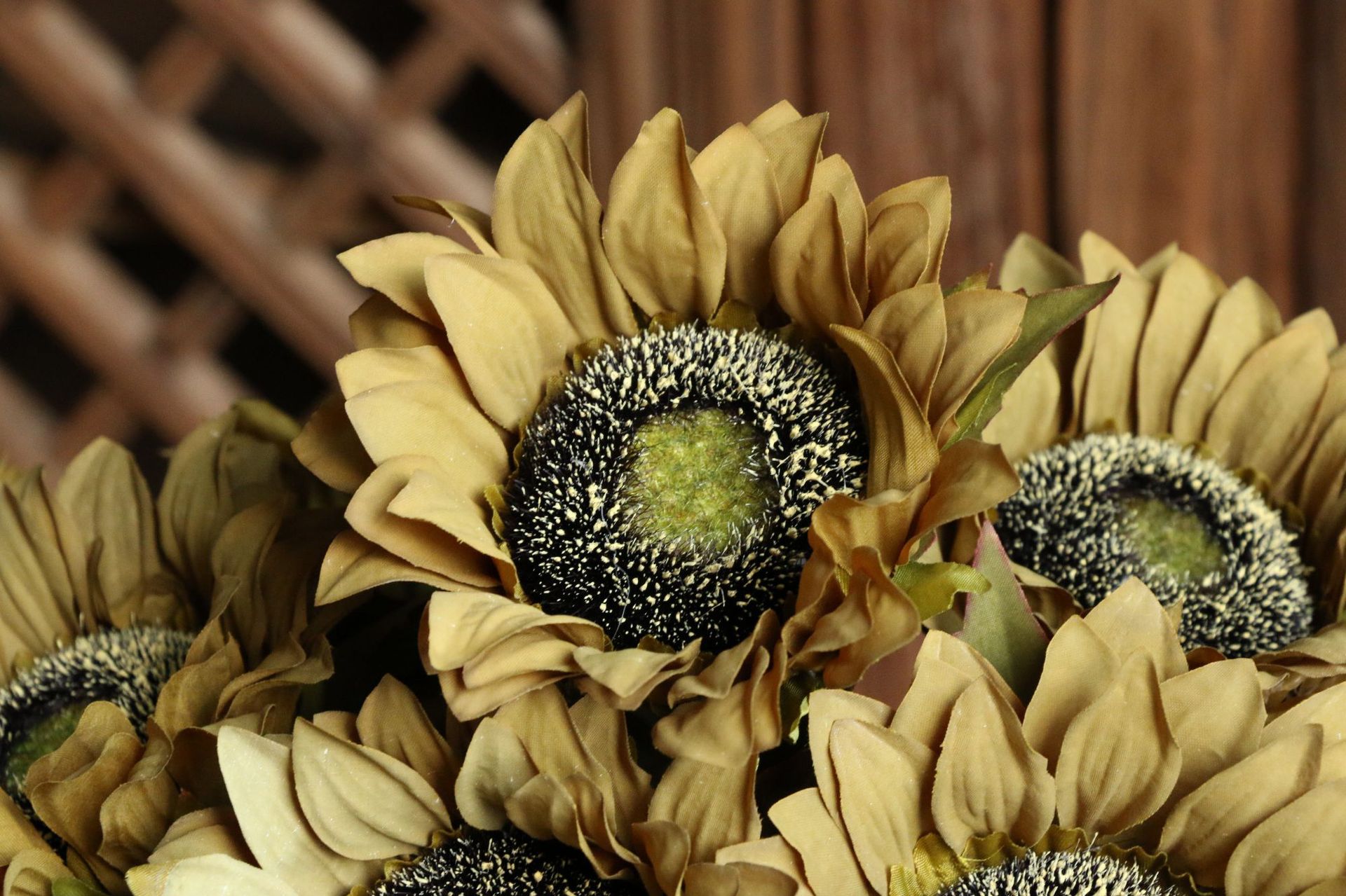 Artificial Sunflower Wholesale Artificial Flower Silk Flower Floor Taiyanghua Bundled Flower Home Decoration 5 Sunflowers