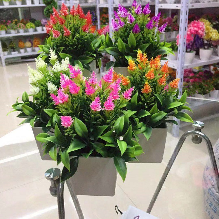  Artificial Plant Artificial Flower Pot Mini Pine Cone Bonsai 9.9 Yuan Store Hot Selling Products
