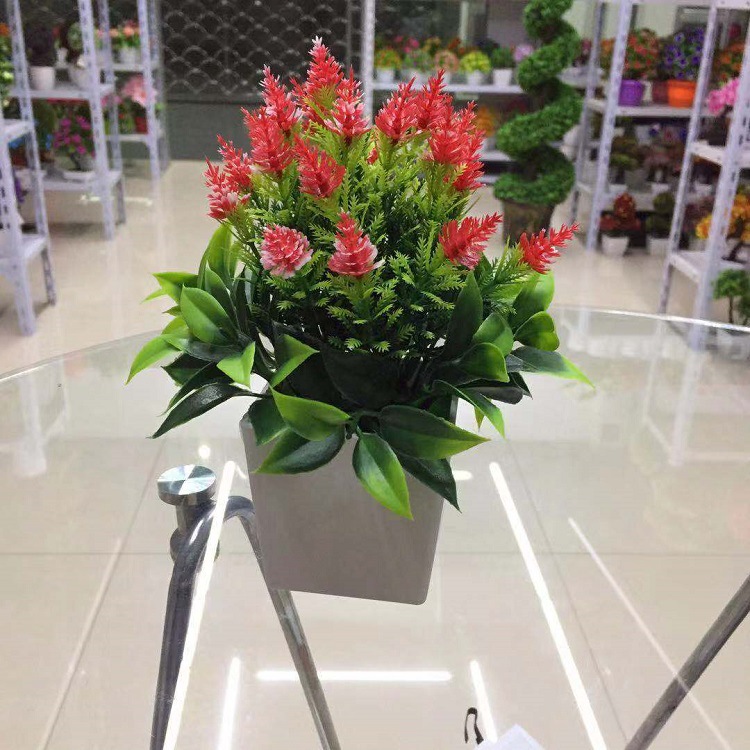  Artificial Plant Artificial Flower Pot Mini Pine Cone Bonsai 9.9 Yuan Store Hot Selling Products