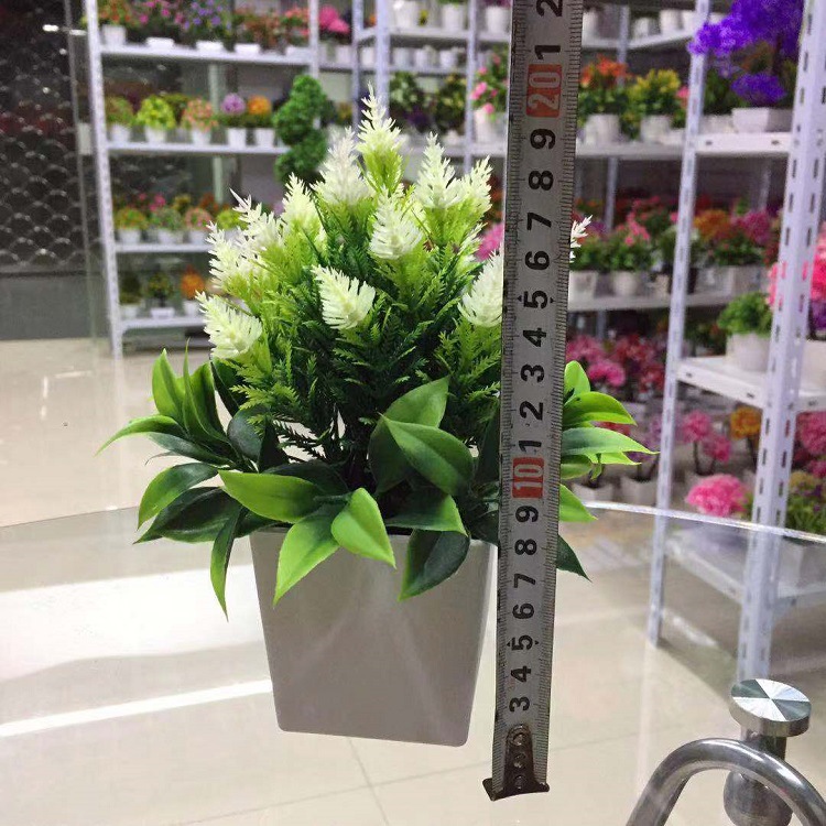  Artificial Plant Artificial Flower Pot Mini Pine Cone Bonsai 9.9 Yuan Store Hot Selling Products