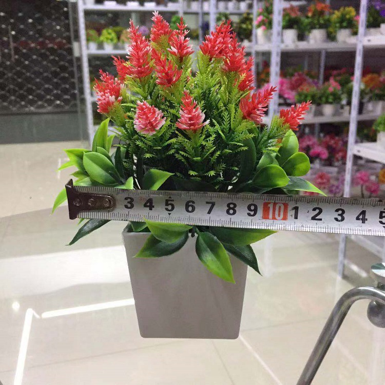  Artificial Plant Artificial Flower Pot Mini Pine Cone Bonsai 9.9 Yuan Store Hot Selling Products