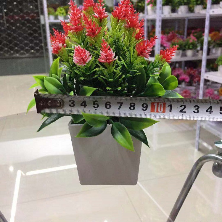  Artificial Plant Artificial Flower Pot Mini Pine Cone Bonsai 9.9 Yuan Store Hot Selling Products
