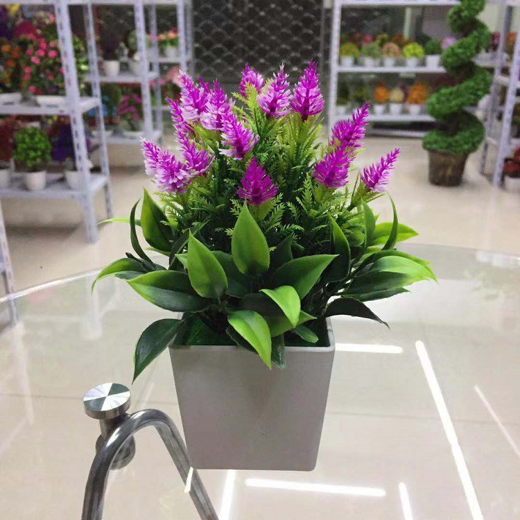  Artificial Plant Artificial Flower Pot Mini Pine Cone Bonsai 9.9 Yuan Store Hot Selling Products