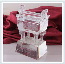 Manufacturer direct shot new k9 crystal crafts the cut corner perfume bottle decoration glass bottles empty bottles can be customized size