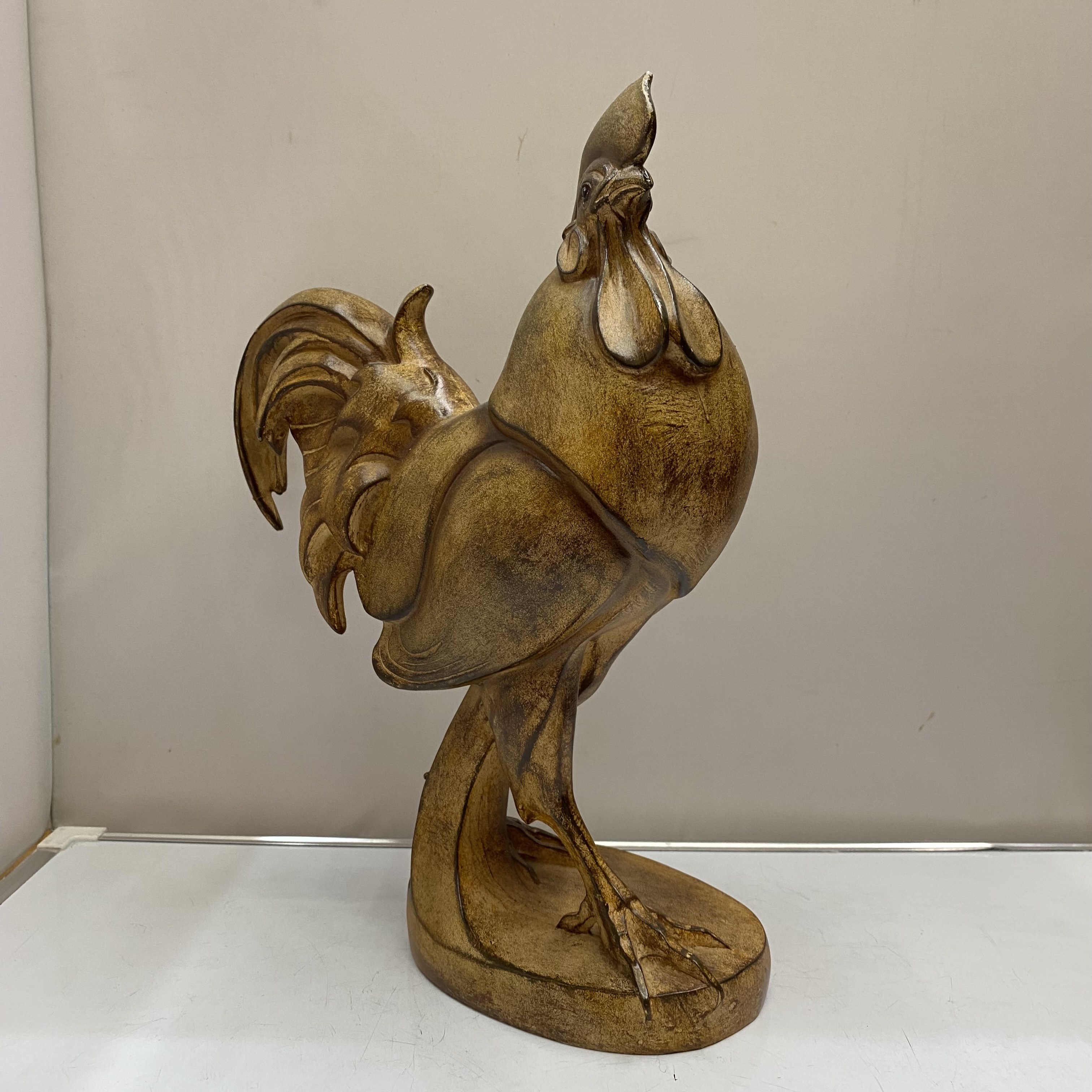 Resin Crafts Auspicious Ruyi Auspicious Rooster Decoration Home Living Room TV Cabinet Entrance Decoration Gift Decoration