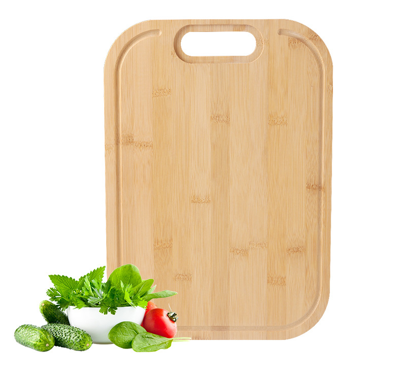 [Taiyuan] Foreign Trade Customized Version Bamboo Chopping Board Chopping Board Wood Chopping Board Household Cutting Board Fruit Crafts Board