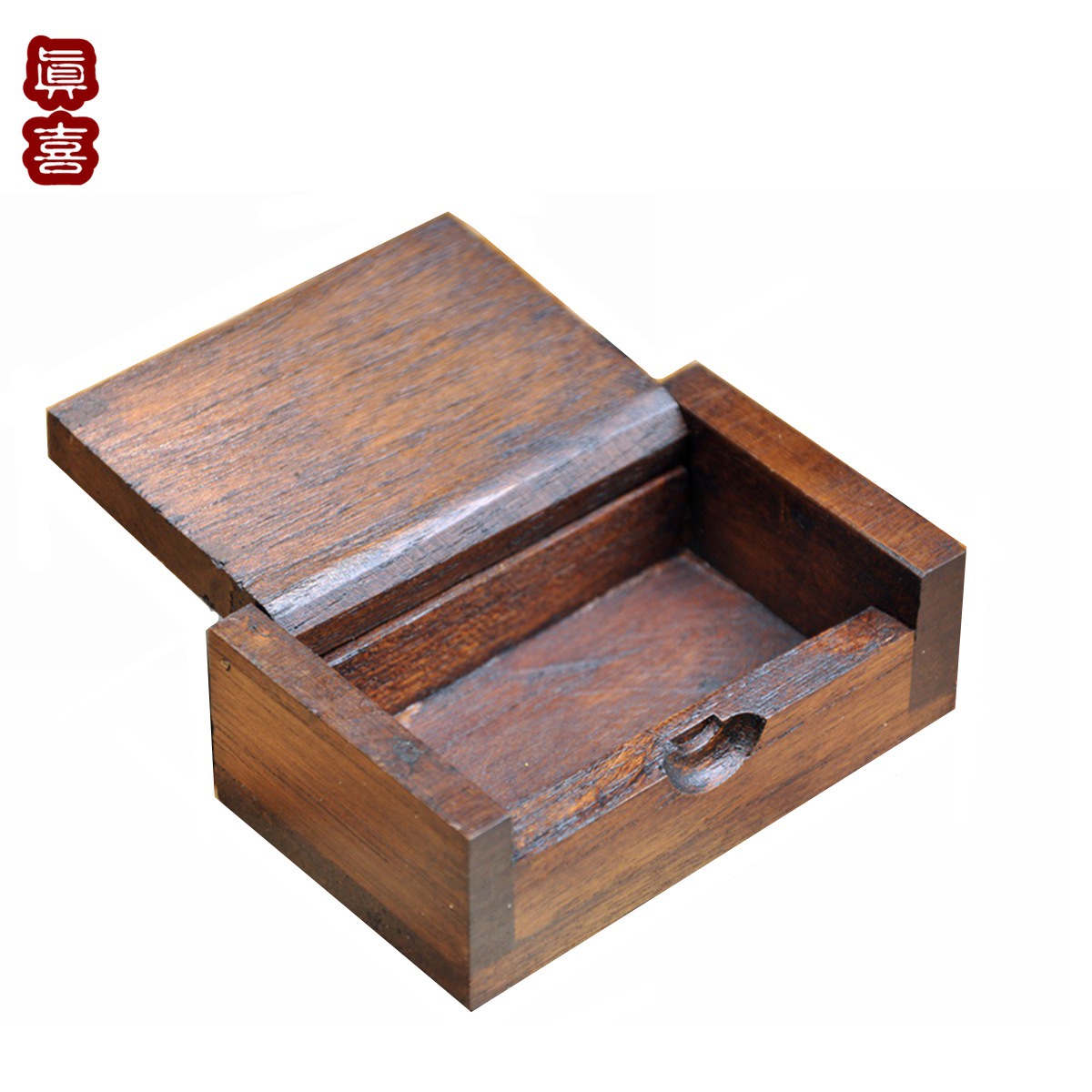 Thailand Relief Elephant Teak Toothpick Box Southeast Asia Solid Wood Carving Relief Home Crafts Toothpick Holder