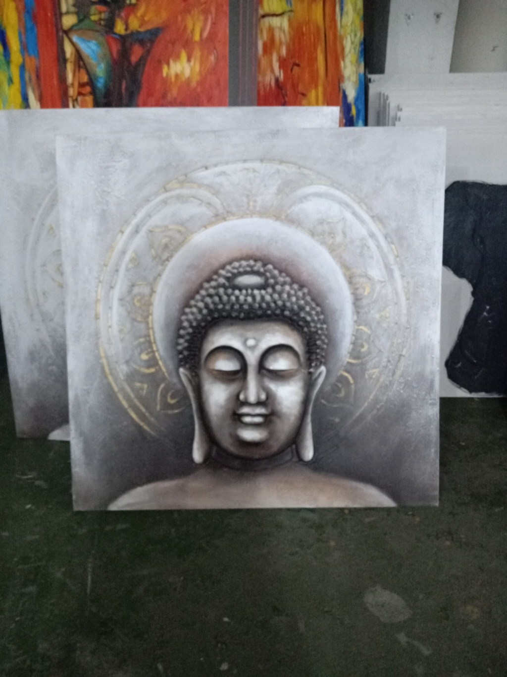 Buddha Statue Oil Painting Hotel Oil Painting Buddhist Shop with Painting Buddhist Hall with Painting B & B Hotel Project with Painting Styles Buddha Statue Oil Painting Hotel Oil Painting Buddhist Shop with Painting Buddhist Hall with Painting B & B Hotel Project with Painting Styles