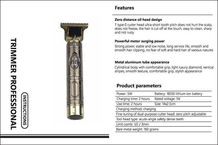 Cross-Border Hair Clipper Men's Oil Head Electric Hair Clipper Shaver Set Electric Clipper Buddha Electric Hair Clipper Cross-Border Hair Clipper Men's Oil Head Electric Hair Clipper Shaver Set Electric Clipper Buddha Electric Hair Clipper