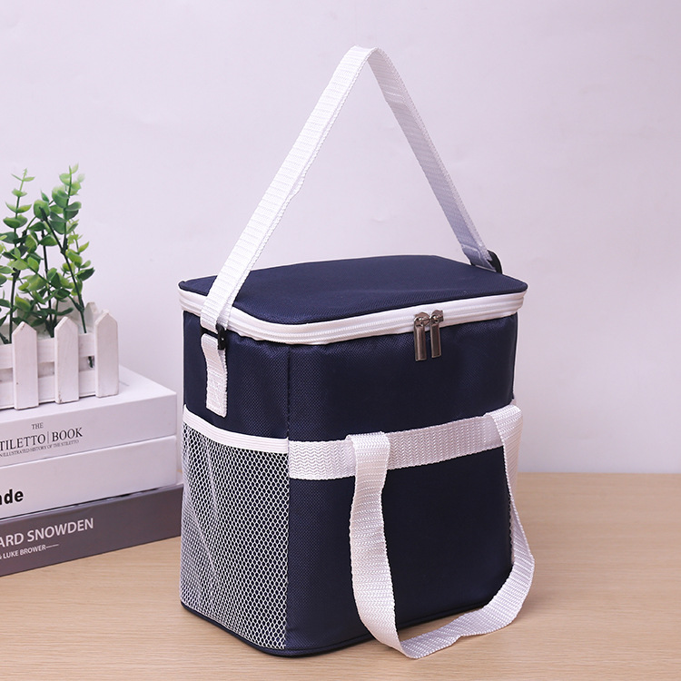 In Stock Wholesale Waterproof Heat Insulation Bag Picnic Bag Custom Oxford Cloth Portable Ice Bag Lunch Box Bag Lunch Bag Custom