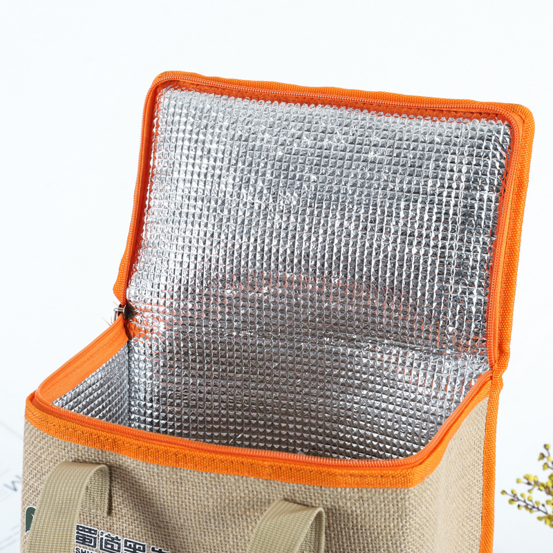 In Stock Wholesale Waterproof Heat Insulation Bag Picnic Bag Custom Oxford Cloth Portable Ice Bag Lunch Box Bag Lunch Bag Custom