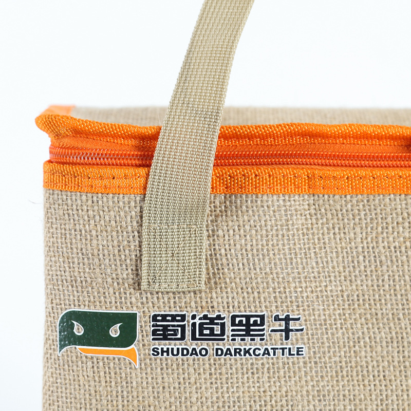 In Stock Wholesale Waterproof Heat Insulation Bag Picnic Bag Custom Oxford Cloth Portable Ice Bag Lunch Box Bag Lunch Bag Custom