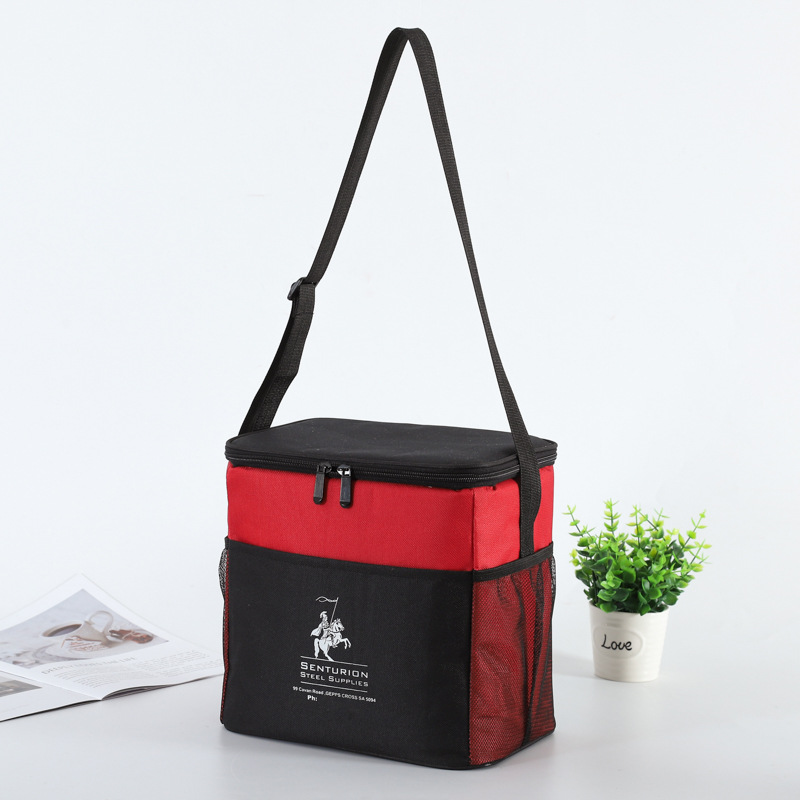 In Stock Wholesale Waterproof Heat Insulation Bag Picnic Bag Custom Oxford Cloth Portable Ice Bag Lunch Box Bag Lunch Bag Custom